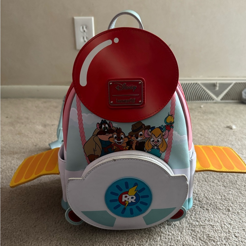 Disney Loungefly Rescue Rangers Mini Backpack